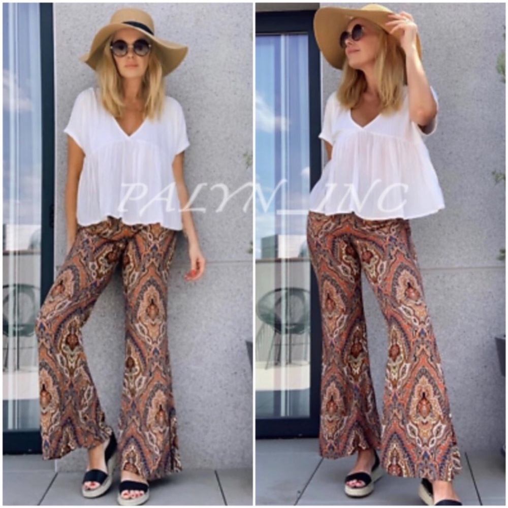 Zara print pants